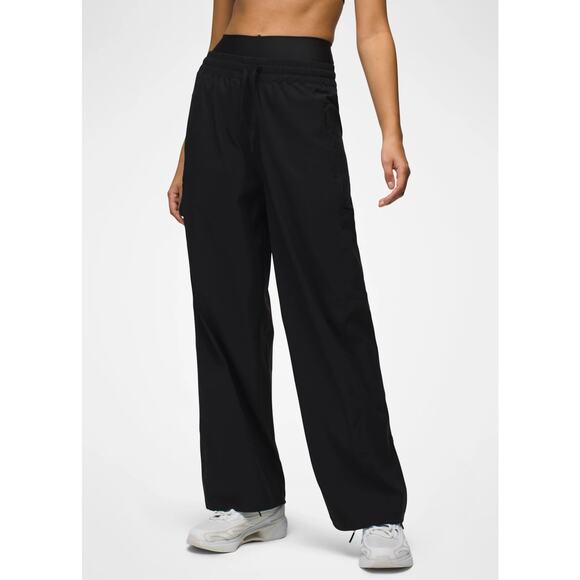 Prana Women's Black Wide Leg Pants - Picture 1 of 12